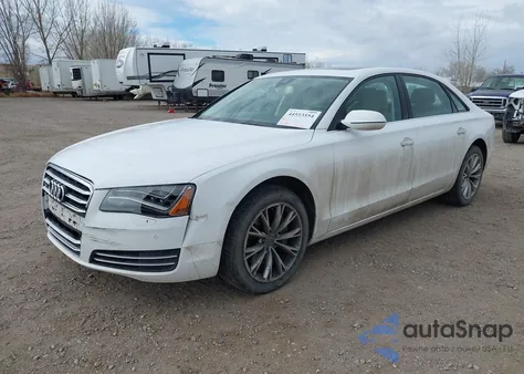 2014 Audi A8 L 3.0T из США, поврежденный, VIN WAURGAFD1EN003371